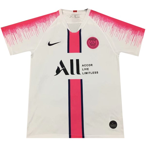 Camiseta de Entrenamiento Paris Saint Germain 2019 2020 Blanco Rosa
